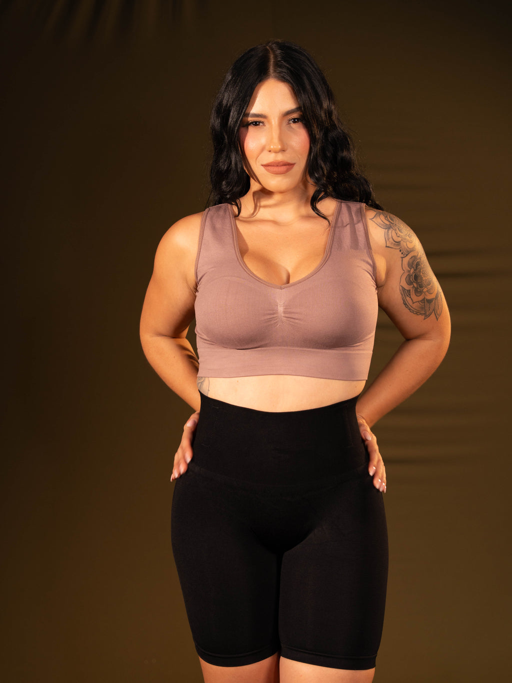 Short shapewear realce 2663 · tiro alto con 4 varillas